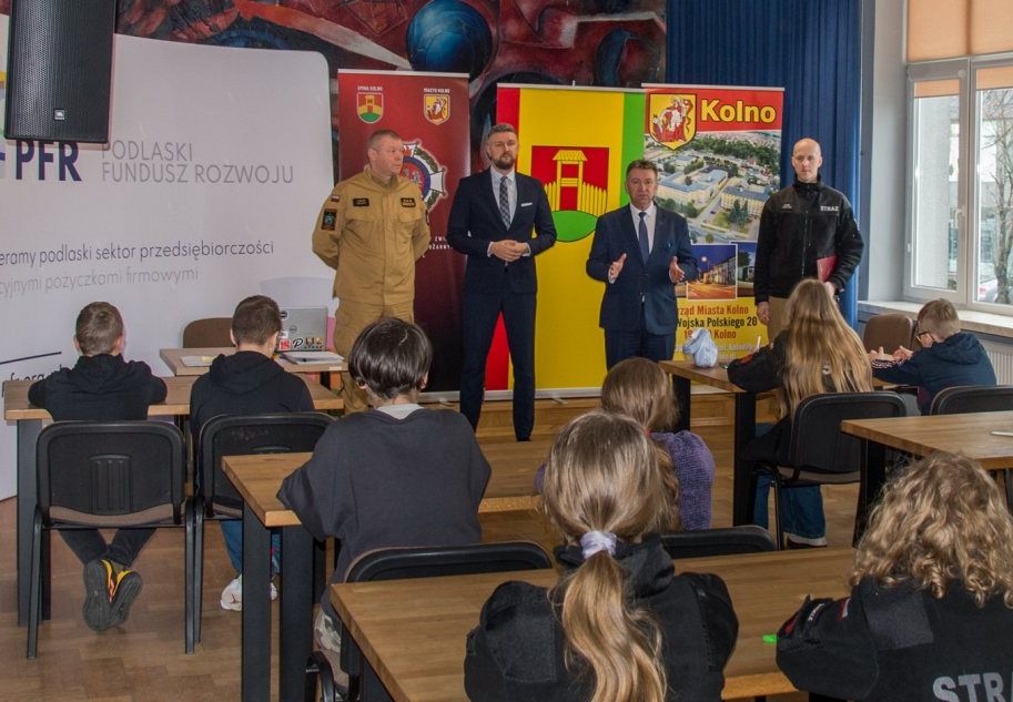 W Kolnie odbyły się eliminacje Gminne Ogólnopolskiego Turnieju Wiedzy Pożarniczej  „Młodzież Zapobiega Pożarom”